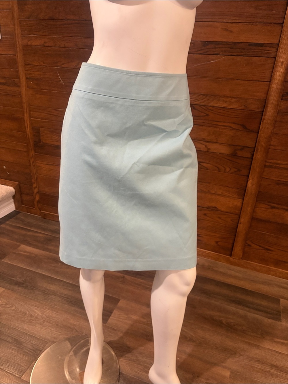 LOFT Light blue Pencil Skirt
